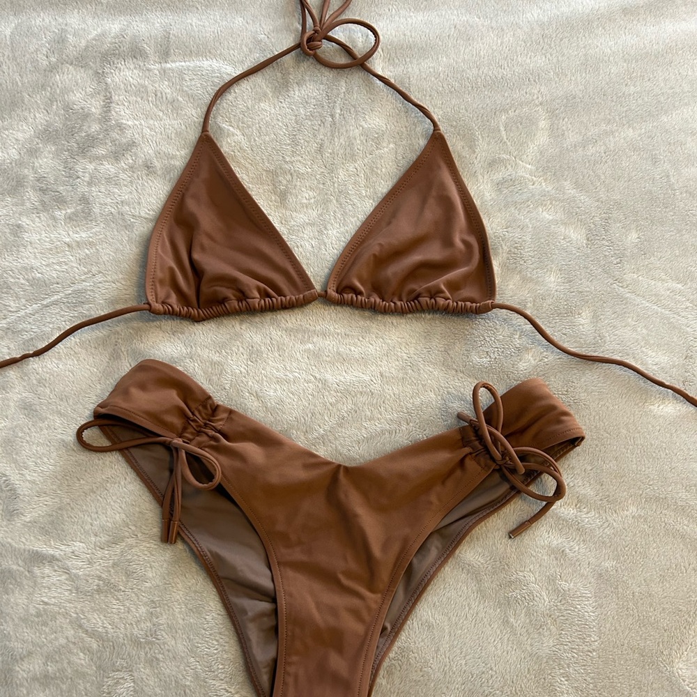 Blackbough Brown Bikini Set
